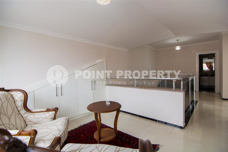 Потрясающий видовой пентхаус 3+1, 170м², на первой береговой линии в районе Алании - Кестель-id-1696-фото-10