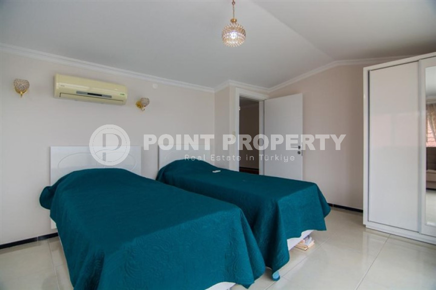 Потрясающий видовой пентхаус 3+1, 170м², на первой береговой линии в районе Алании - Кестель-id-1696-фото-13