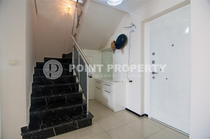 Потрясающий видовой пентхаус 3+1, 170м², на первой береговой линии в районе Алании - Кестель-id-1696-фото-17