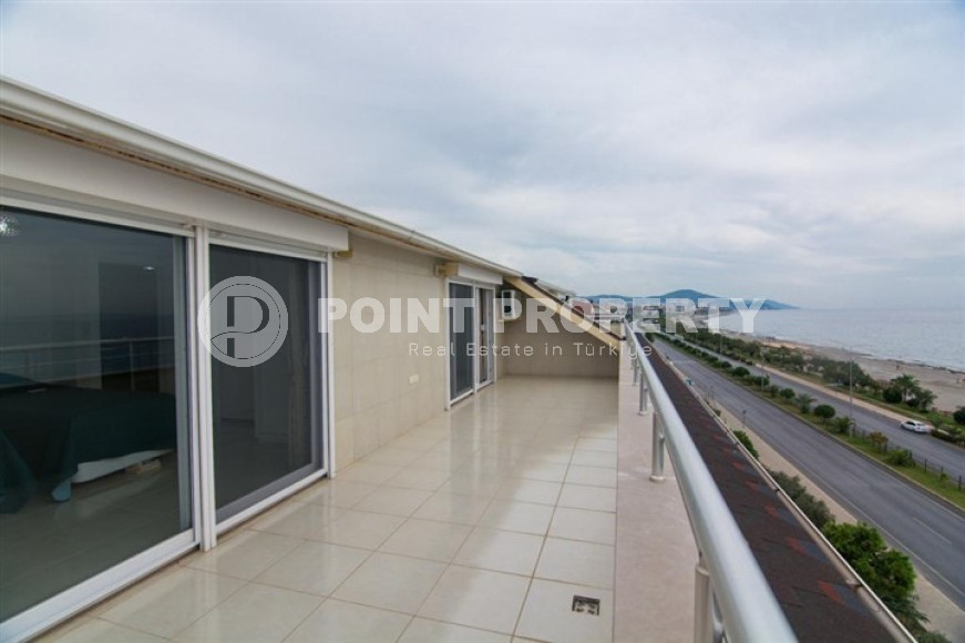 Потрясающий видовой пентхаус 3+1, 170м², на первой береговой линии в районе Алании - Кестель-id-1696-фото-19