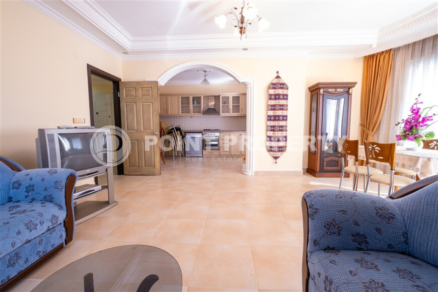 Просторная квартира 110 м² в центре Аланьи с ВНЖ-id-8947-фото-3