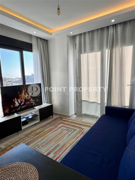 Современный дуплекс в центре Аланьи, 56 м²-id-8948-фото-3