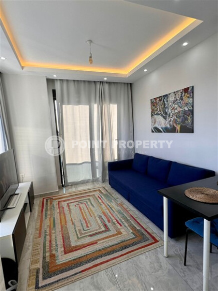 Современный дуплекс в центре Аланьи, 56 м²-id-8948-фото-4