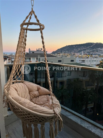 Современный дуплекс в центре Аланьи, 56 м²-id-8948-фото-1