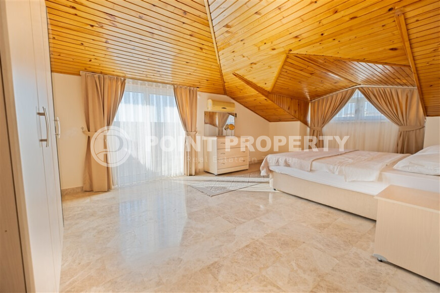 Дуплекс с видом на море в Джикджилли, 220 м², ВНЖ и гражданство-id-8949-фото-12