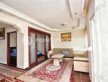 Уютная квартира с видом на море в Махмутларе, 95 м², на первой береговой линии-id-8952-фото-3