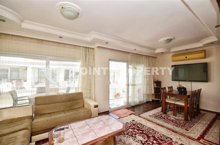 Уютная квартира с видом на море в Махмутларе, 95 м², на первой береговой линии-id-8952-фото-4