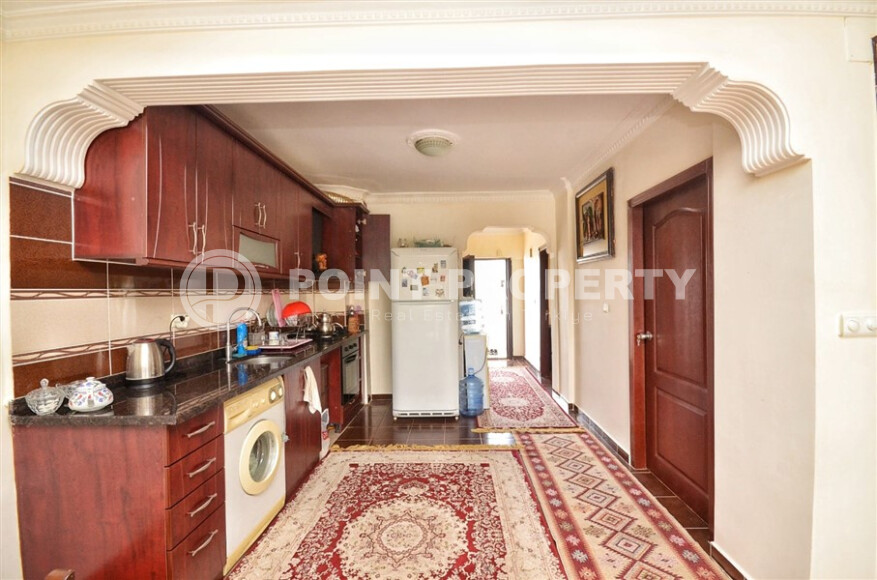 Уютная квартира с видом на море в Махмутларе, 95 м², на первой береговой линии-id-8952-фото-6