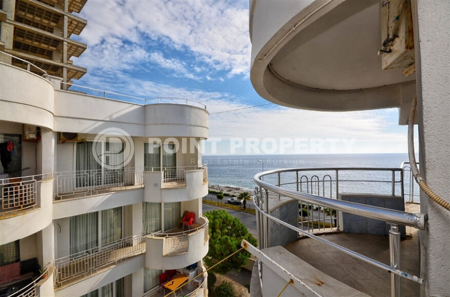 Уютная квартира с видом на море в Махмутларе, 95 м², на первой береговой линии-id-8952-фото-14