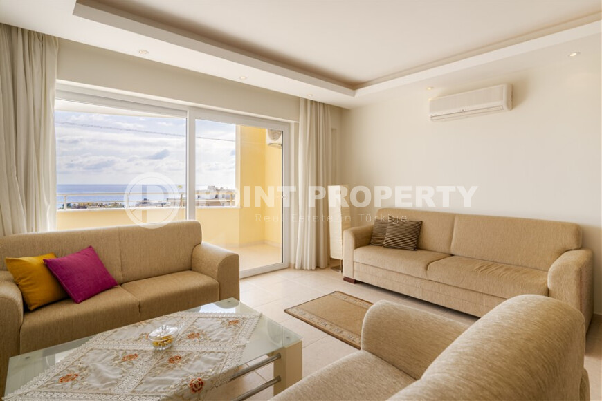 Светлая квартира 115 м² с видом на море в Тосмуре, ВНЖ-id-8962-фото-5