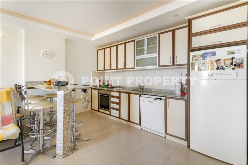 Светлая квартира 115 м² с видом на море в Тосмуре, ВНЖ-id-8962-фото-8