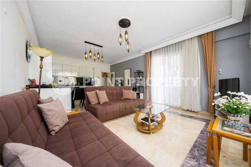 Квартира в районе Оба близко к морю. Европейский дом-id-8215-фото-12