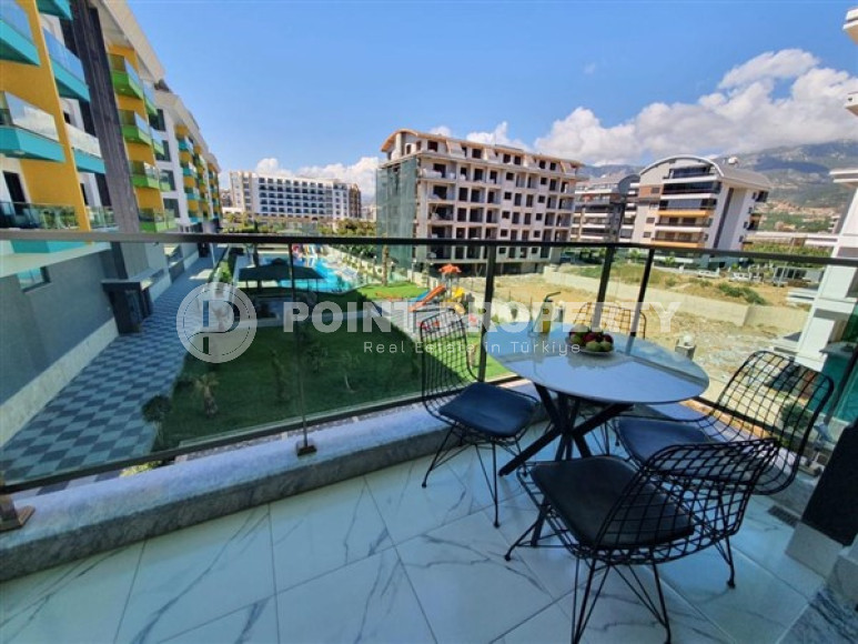 Двухкомнатная квартира, 55м², в новом комплексе премиум класса с собственным пляжем в Каргыджаке-id-1699-фото-14