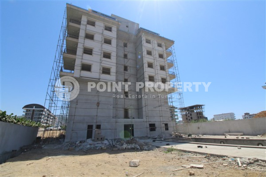 Двухкомнатная квартира, 75м², в комплексе на окончательном этапе строительства у моря, в Каргыджаке, Алания-id-1700-фото-4