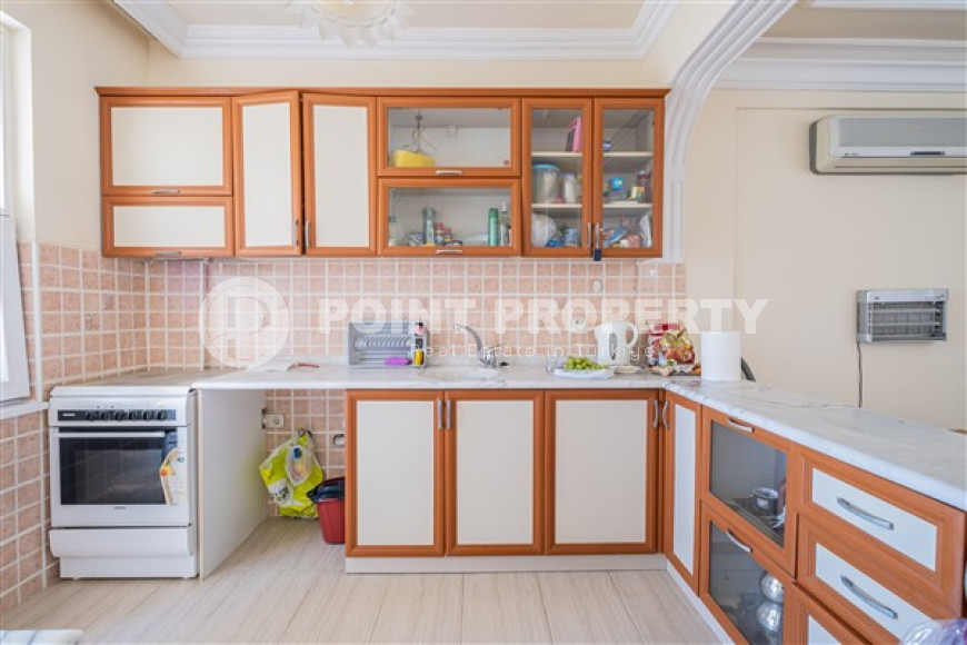 Меблированная трехэтажная вилла с тремя спальнями, 150м², у моря, в районе Алании Паяллар-id-1701-фото-20