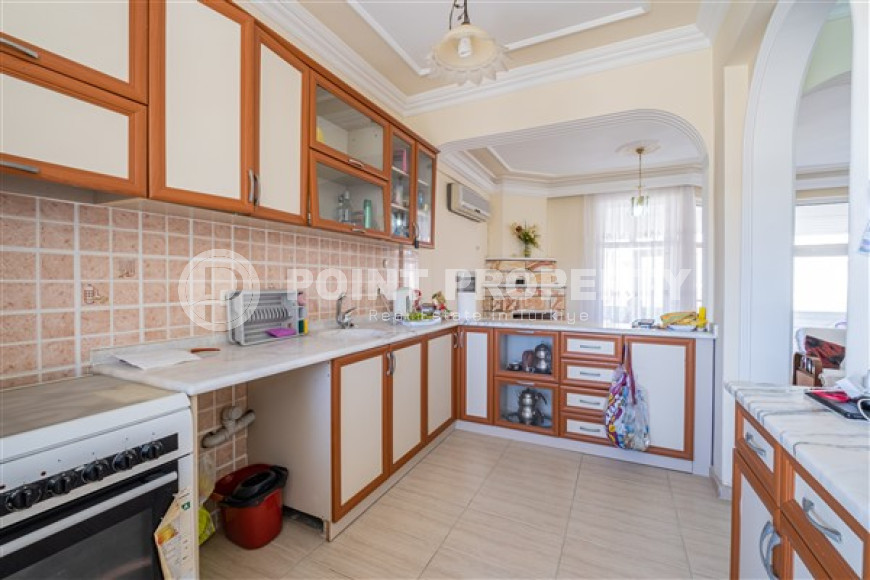 Меблированная трехэтажная вилла с тремя спальнями, 150м², у моря, в районе Алании Паяллар-id-1701-фото-21