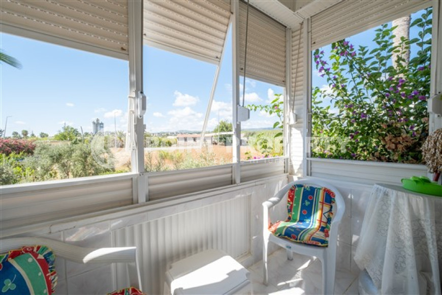 Меблированная трехэтажная вилла с тремя спальнями, 150м², у моря, в районе Алании Паяллар-id-1701-фото-22