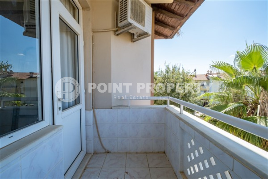 Меблированная трехэтажная вилла с тремя спальнями, 150м², у моря, в районе Алании Паяллар-id-1701-фото-28