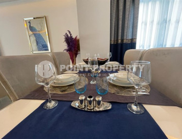 Spacious elegant three bedroom penthouse, 180m², 350m from the sea in Mahmutlar, Alanya-id-1702-photo-5