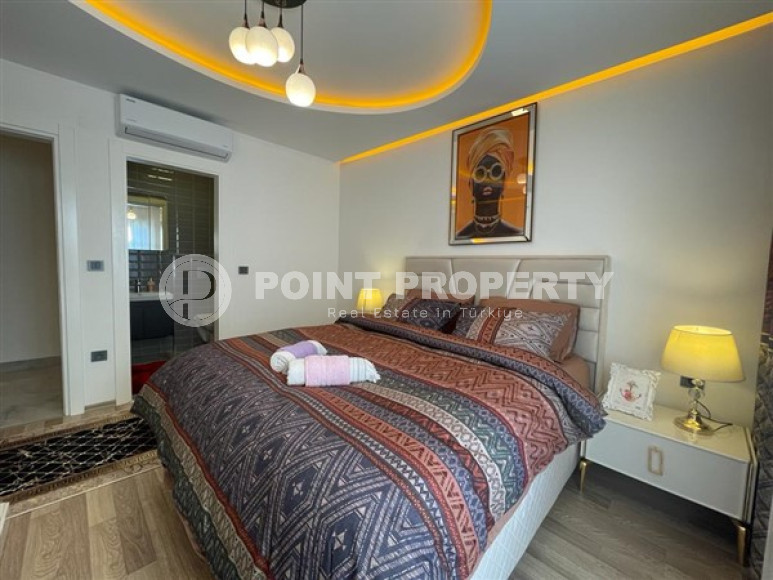 Spacious elegant three bedroom penthouse, 180m², 350m from the sea in Mahmutlar, Alanya-id-1702-photo-10