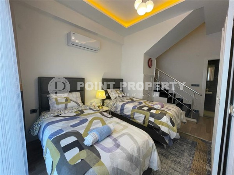 Spacious elegant three bedroom penthouse, 180m², 350m from the sea in Mahmutlar, Alanya-id-1702-photo-14