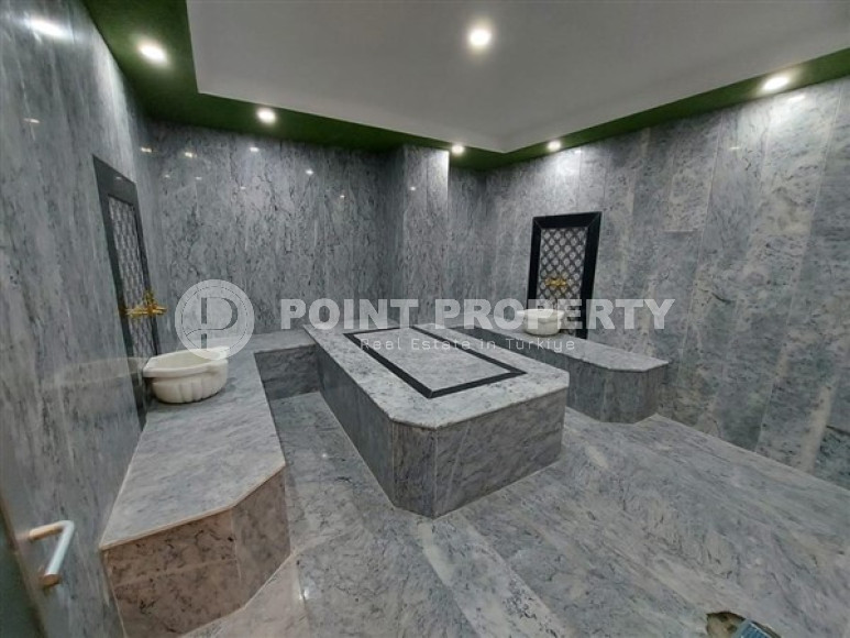 Spacious elegant three bedroom penthouse, 180m², 350m from the sea in Mahmutlar, Alanya-id-1702-photo-23