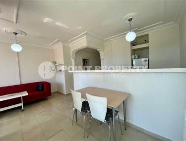 Центр Алании: меблированная трехкомнатная квартира, 85м², с видом на пляж Клеопатры-id-1703-фото-4