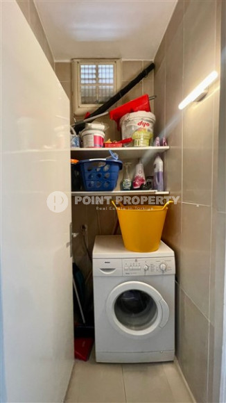 Центр Алании: меблированная трехкомнатная квартира, 85м², с видом на пляж Клеопатры-id-1703-фото-12