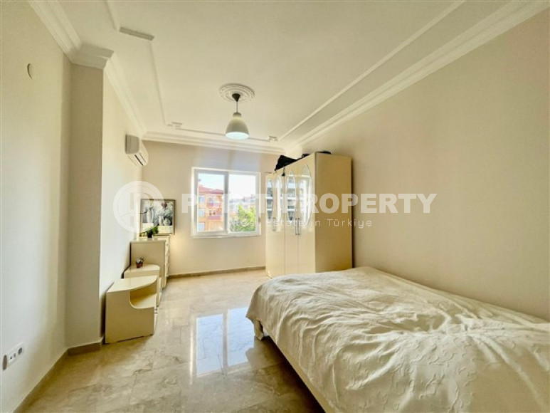 Меблированная квартира с одной спальней, 70м², в центре Алании в комплексе с инфраструктурой-id-1704-фото-8