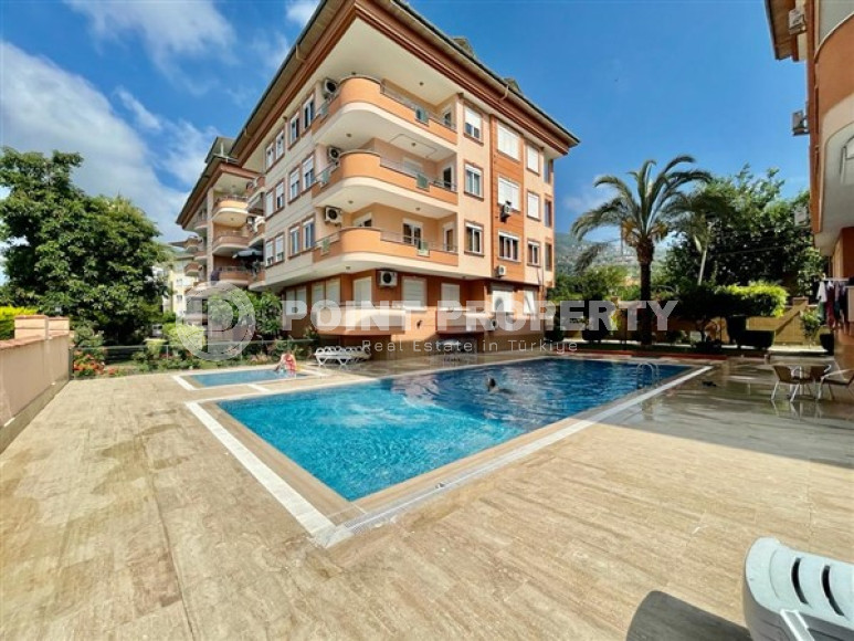 Меблированная квартира с одной спальней, 70м², в центре Алании в комплексе с инфраструктурой-id-1704-фото-12