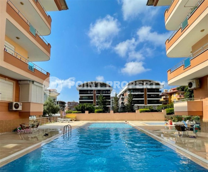 Меблированная квартира с одной спальней, 70м², в центре Алании в комплексе с инфраструктурой-id-1704-фото-13