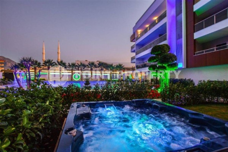 Stylish three-room apartment, 120m², in a premium residence in Alanya - Oba-id-1709-photo-3