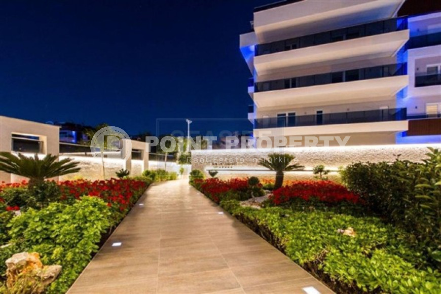 Stylish three-room apartment, 120m², in a premium residence in Alanya - Oba-id-1709-photo-5