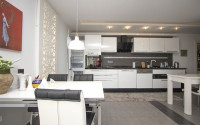 Stylish three-room apartment, 120m², in a premium residence in Alanya - Oba-id-1709-photo-9