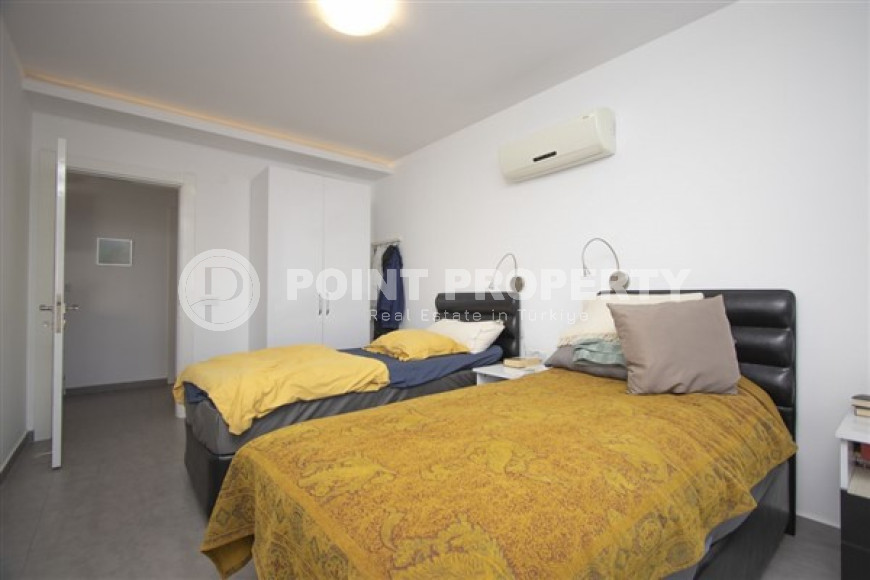 Stylish three-room apartment, 120m², in a premium residence in Alanya - Oba-id-1709-photo-17
