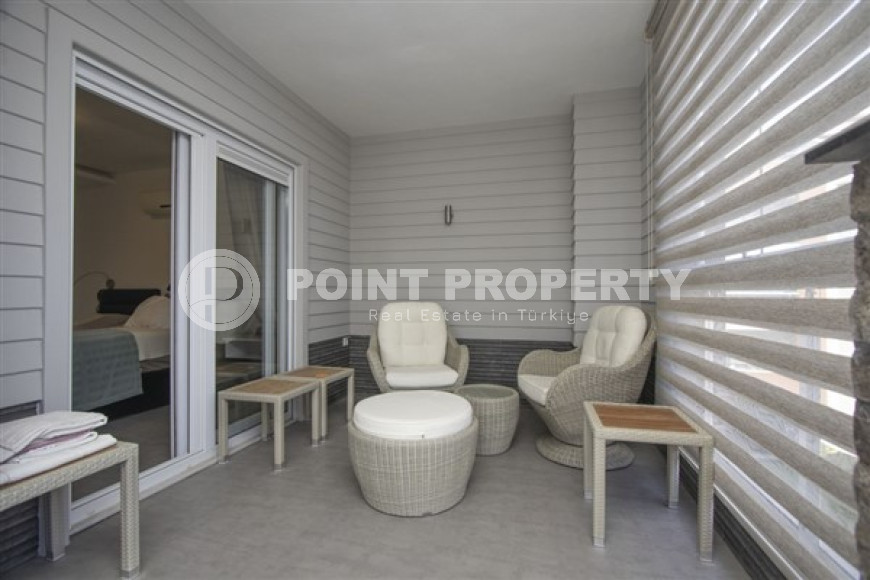 Stylish three-room apartment, 120m², in a premium residence in Alanya - Oba-id-1709-photo-19