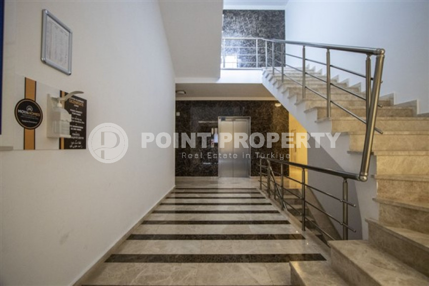 Stylish three-room apartment, 120m², in a premium residence in Alanya - Oba-id-1709-photo-27