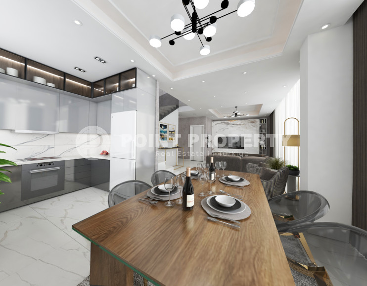 Apartments in a new investment project with magnificent views of the mountains and sea, just 500 m from the famous Cleopatra Beach-id-1104-photo-5