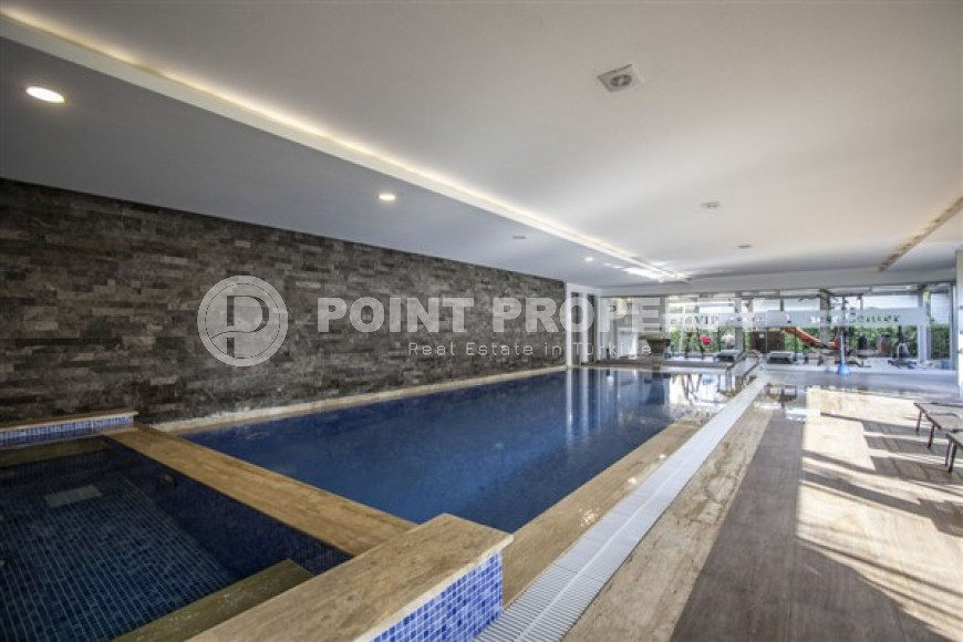 Stylish three-room apartment, 120m², in a premium residence in Alanya - Oba-id-1709-photo-29