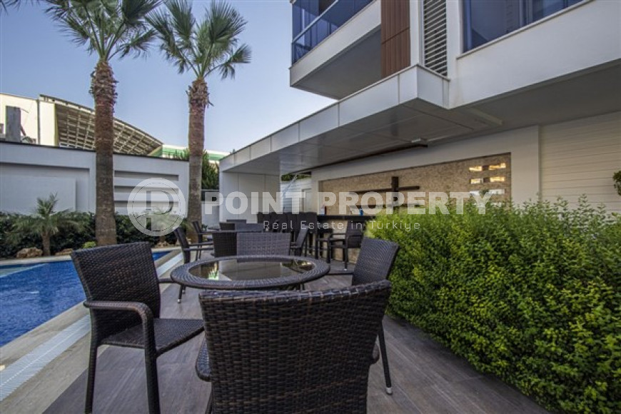 Stylish three-room apartment, 120m², in a premium residence in Alanya - Oba-id-1709-photo-33