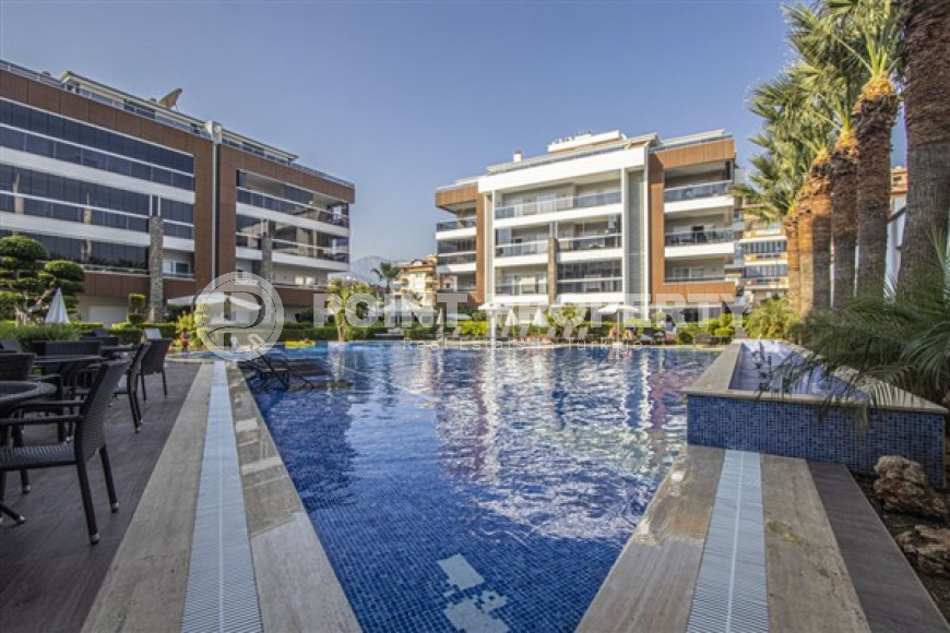 Stylish three-room apartment, 120m², in a premium residence in Alanya - Oba-id-1709-photo-36