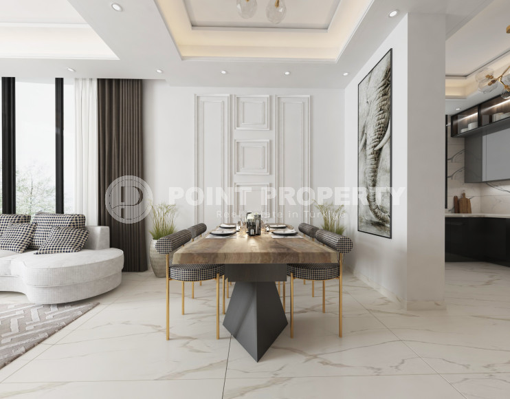 Apartments in a new investment project with magnificent views of the mountains and sea, just 500 m from the famous Cleopatra Beach-id-1104-photo-7