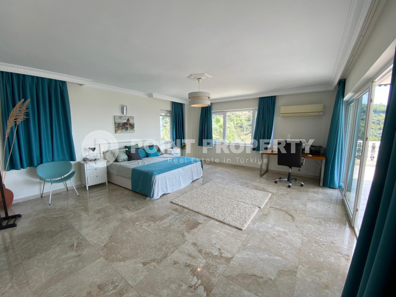 Просторная вилла 4+2 с личным бассейном в центре Алании на любой срок аренды!-id-1710-фото-15