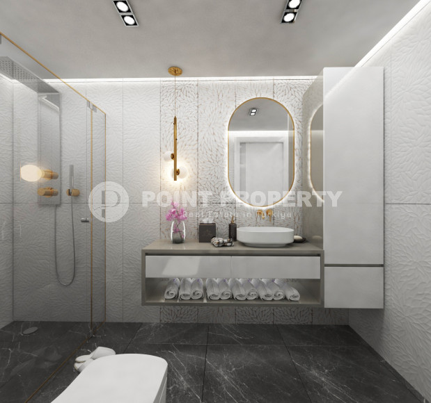 Apartments in a new investment project with magnificent views of the mountains and sea, just 500 m from the famous Cleopatra Beach-id-1104-photo-10