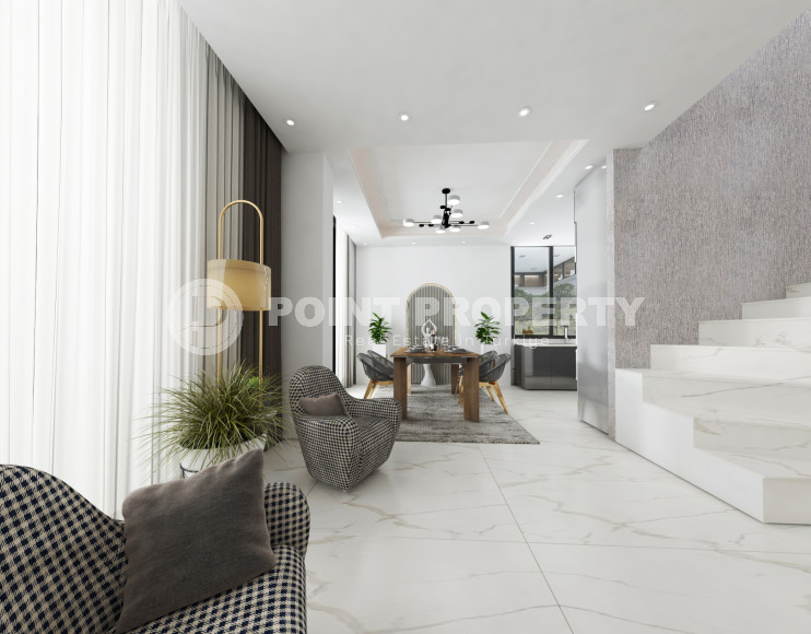 Apartments in a new investment project with magnificent views of the mountains and sea, just 500 m from the famous Cleopatra Beach-id-1104-photo-11