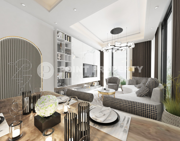 Apartments in a new investment project with magnificent views of the mountains and sea, just 500 m from the famous Cleopatra Beach-id-1104-photo-13