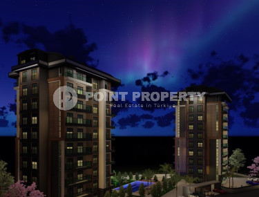 Apartments in a residential complex with a large territory and developed infrastructure. Avsallar district, spacious apartments 2+1 and 3+1, with an area of 84 - 140 m2.-id-1105-photo-3