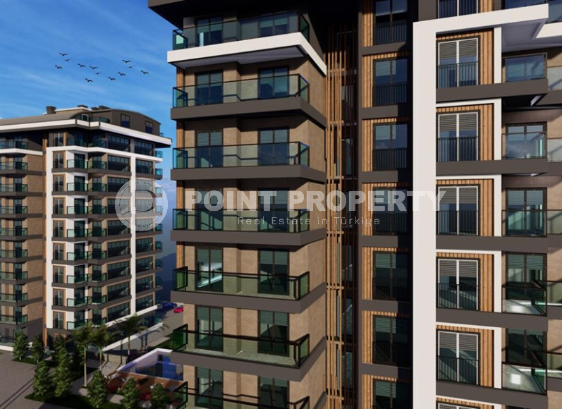 Apartments in a residential complex with a large territory and developed infrastructure. Avsallar district, spacious apartments 2+1 and 3+1, with an area of 84 - 140 m2.-id-1105-photo-4