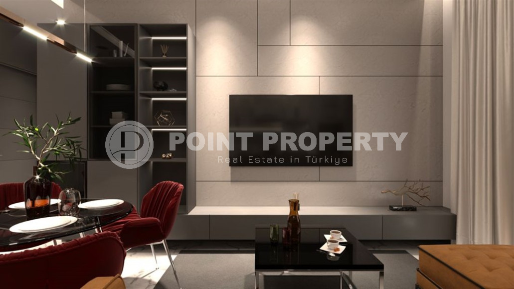 Apartments in a residential complex with a large territory and developed infrastructure. Avsallar district, spacious apartments 2+1 and 3+1, with an area of 84 - 140 m2.-id-1105-photo-9