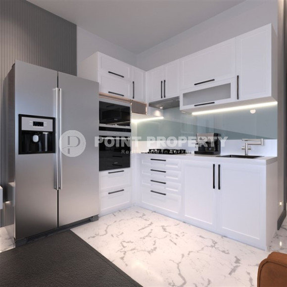 Apartments in a residential complex with a large territory and developed infrastructure. Avsallar district, spacious apartments 2+1 and 3+1, with an area of 84 - 140 m2.-id-1105-photo-12